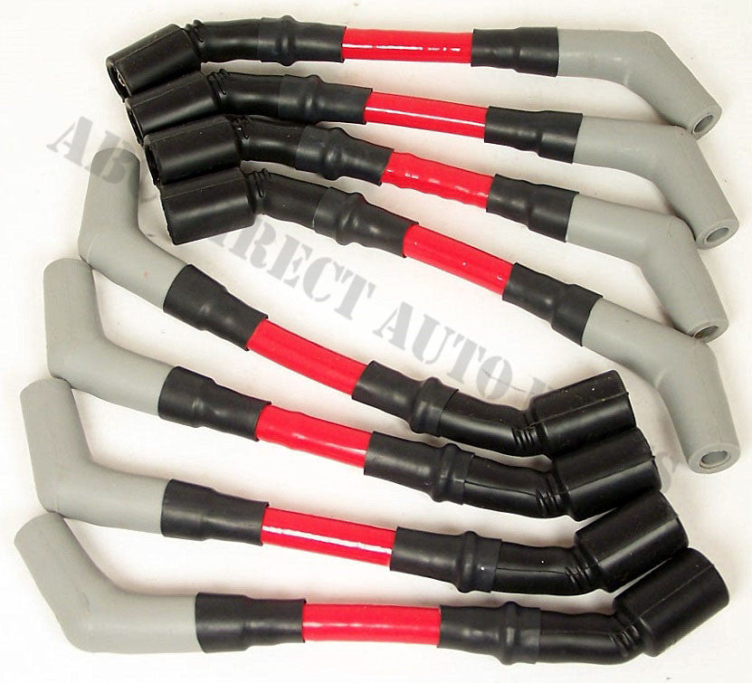 LS Engine 10mm Red High Heat Performance Spark Plug Ignition Wire Set