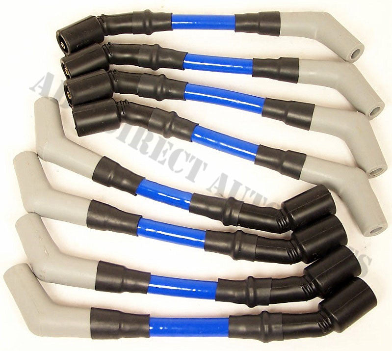 LS Engine 10mm Blue High Heat Performance Spark Plug Ignition Wire Set
