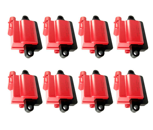 REV Ignition 8 High Output GM 12558693 LS Series Square Ignition Coils RD1003R