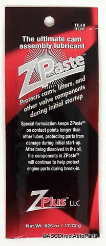 1 ZPaste™ Cam Assembly Lube